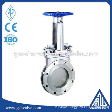 304 stainless steel knife gate valve dn150